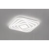 Fischer & Honsel Queen Plafoniera LED Bianco, 1-Luce, Telecomando