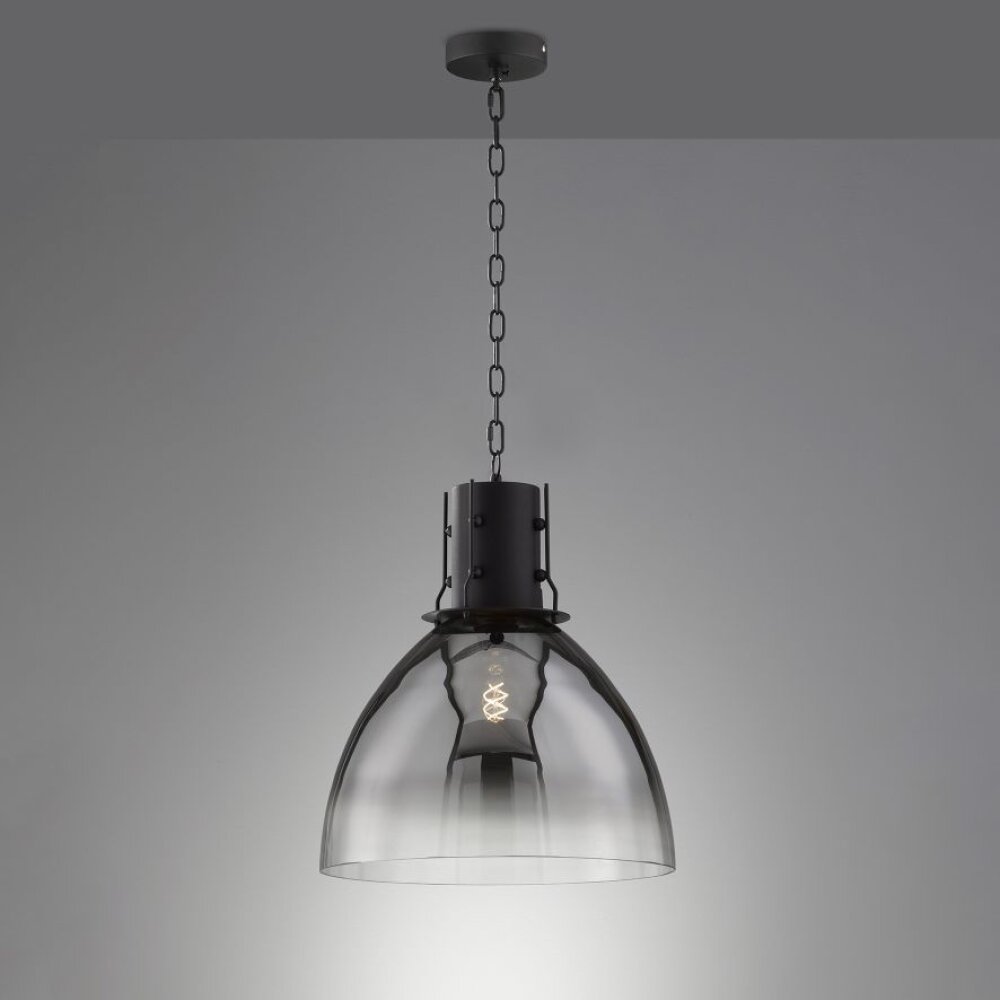 Fischer & Honsel Londo Lampada a Sospensione Nero, 1-Luce main product photo