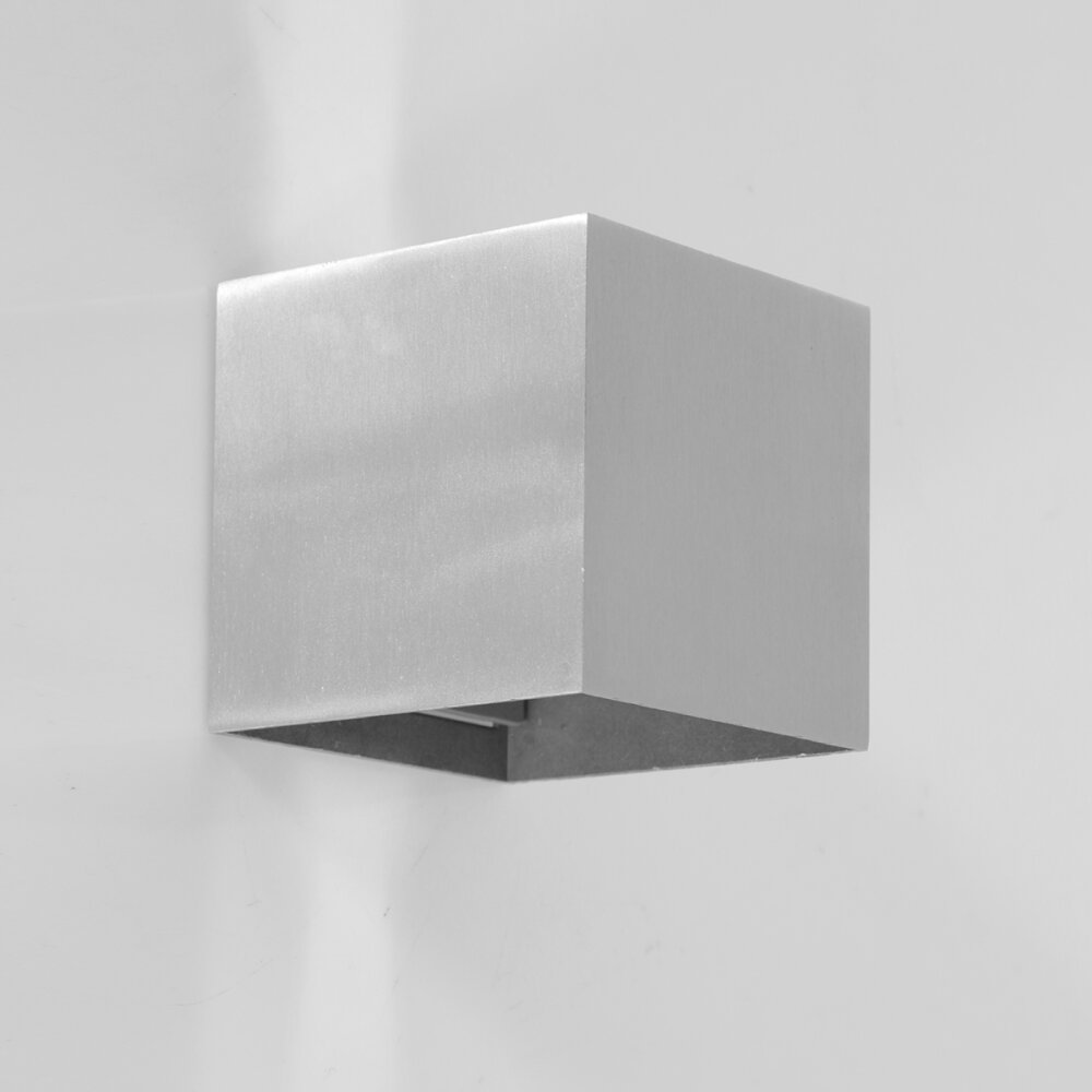 Steinhauer Muro Applique da esterno LED Acciaio inox, 2-Luci
