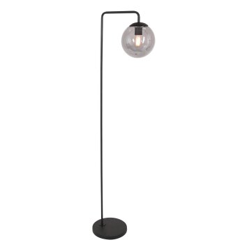 Steinhauer Bollique Lampada da terra Nero, 1-Luce