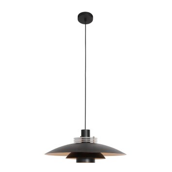 Steinhauer Flinter Lampada a Sospensione Nero, 1-Luce