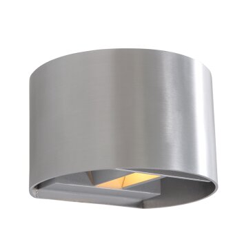 Steinhauer Muro Applique LED Acciaio inox, 1-Luce