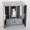 Steinhauer Muro Applique da esterno LED Acciaio inox, 2-Luci