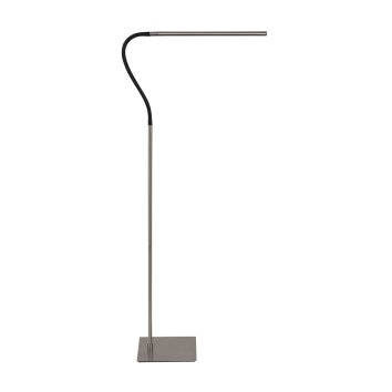 Steinhauer Serpent Lampada da terra LED Acciaio inox, 1-Luce