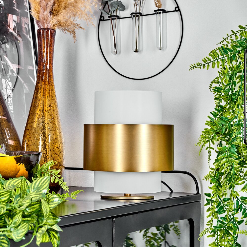 Vegreville Lampada da tavolo Ottone, 1-Luce