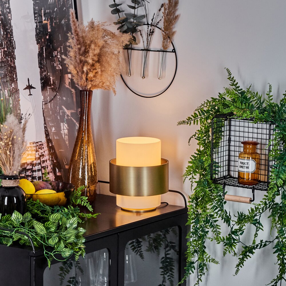 Vegreville Lampada da tavolo Ottone, 1-Luce