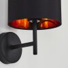 Marbach Applique Nero, 1-Luce