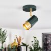 Campanas Plafoniera Verde, Ottone, 1-Luce