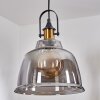 Trejos Lampadario a sospensione Ottone, Nero, 1-Luce