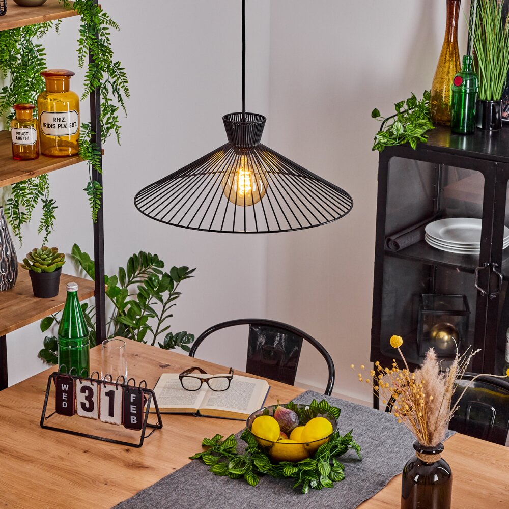 Tamins Lampadario a sospensione Nero, 1-Luce main product photo