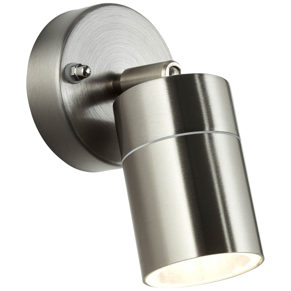 Brilliant Traver Applique da esterno Acciaio inox, 1-Luce main product photo