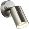 Brilliant Traver Applique da esterno Acciaio inox, 1-Luce Brilliant Traver Applique da esterno Acciaio inox, 1-Luce