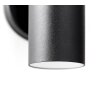 Brillliant Traver Applique da esterno Nero, 2-Luci