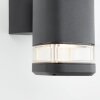 Brilliant Traver Applique da esterno Nero, 1-Luce