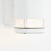 Brilliant Traver Applique da esterno Bianco, 2-Luci