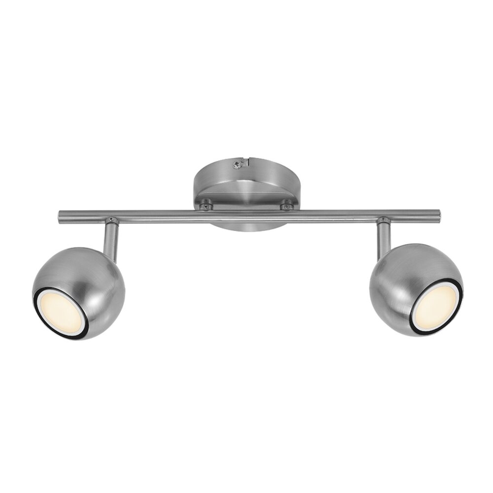 Nordlux CHICAGO Plafoniera Acciaio inox, 2-Luci main product photo
