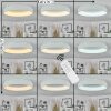Maraya Plafoniera LED Bianco, 1-Luce, Telecomando