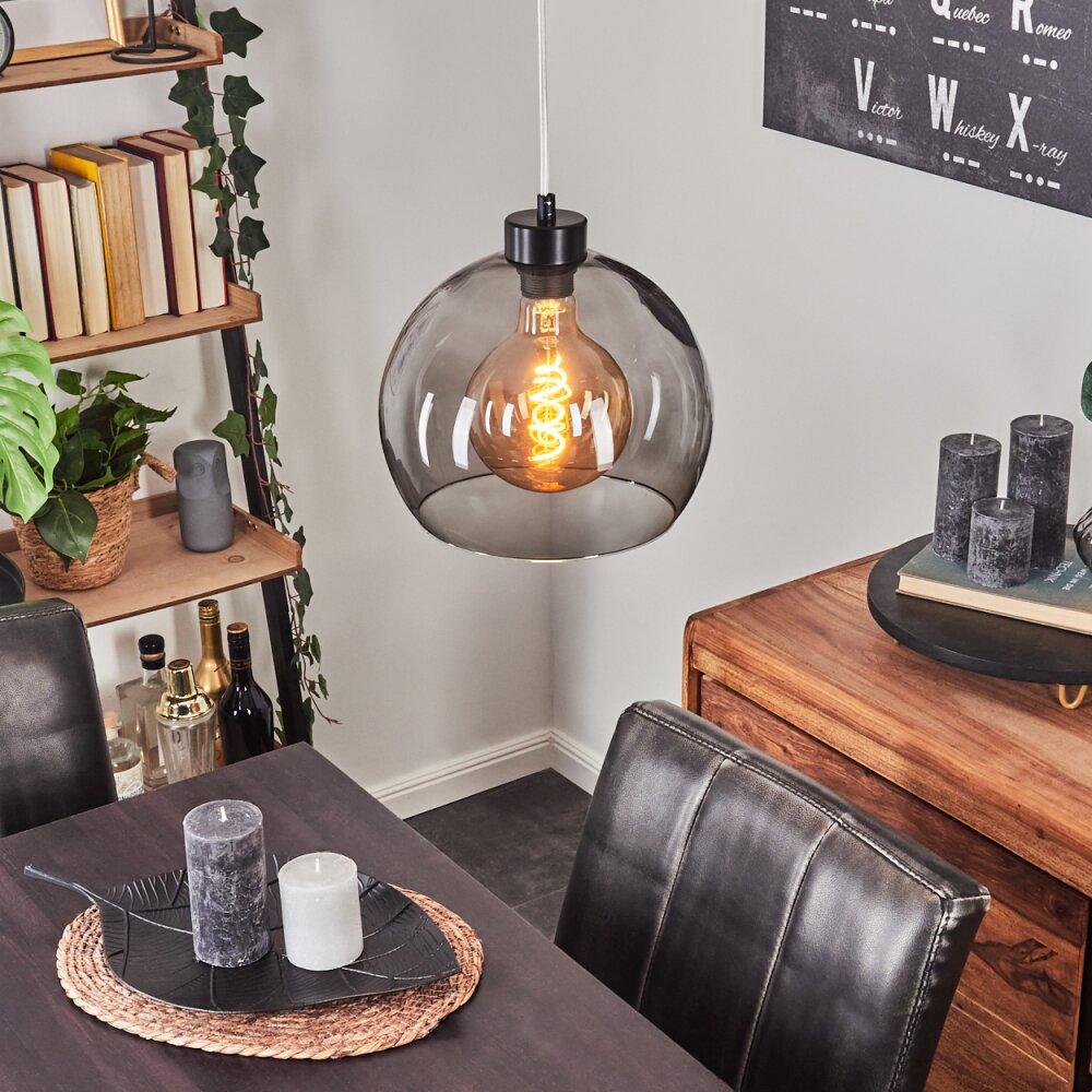 Andeer Lampadario a sospensione Nero, 1-Luce main product photo