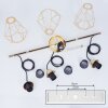 Cenova Lampada a Sospensione Ottone, 3-Luci