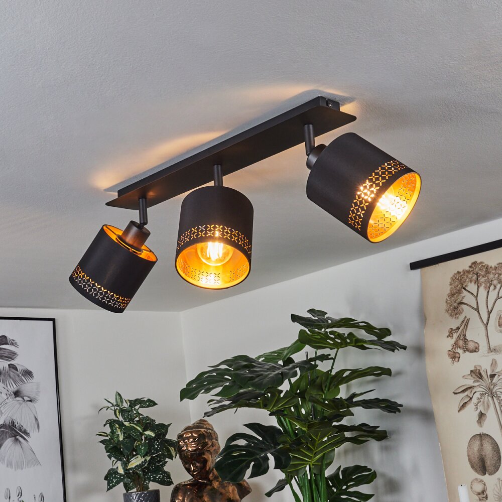 Shoi Plafoniera Nero, 3-Luci main product photo