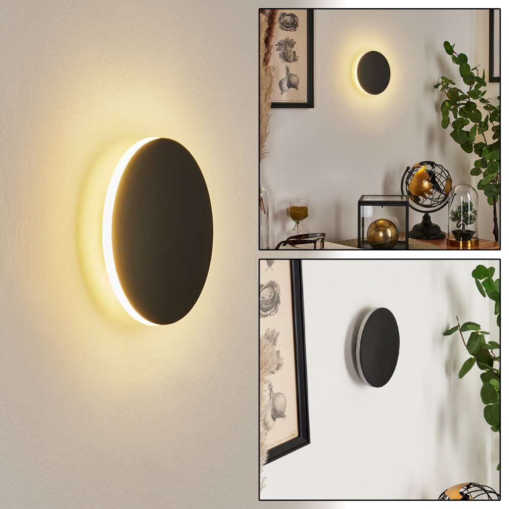 Comallo Applique LED Nero, Bianco, 1-Luce main product photo