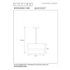 Lucide EXTRAVAGANZA TUSSE Lampada a Sospensione Oro, 1-Luce Lucide EXTRAVAGANZA TUSSE Lampada a Sospensione Oro, 1-Luce