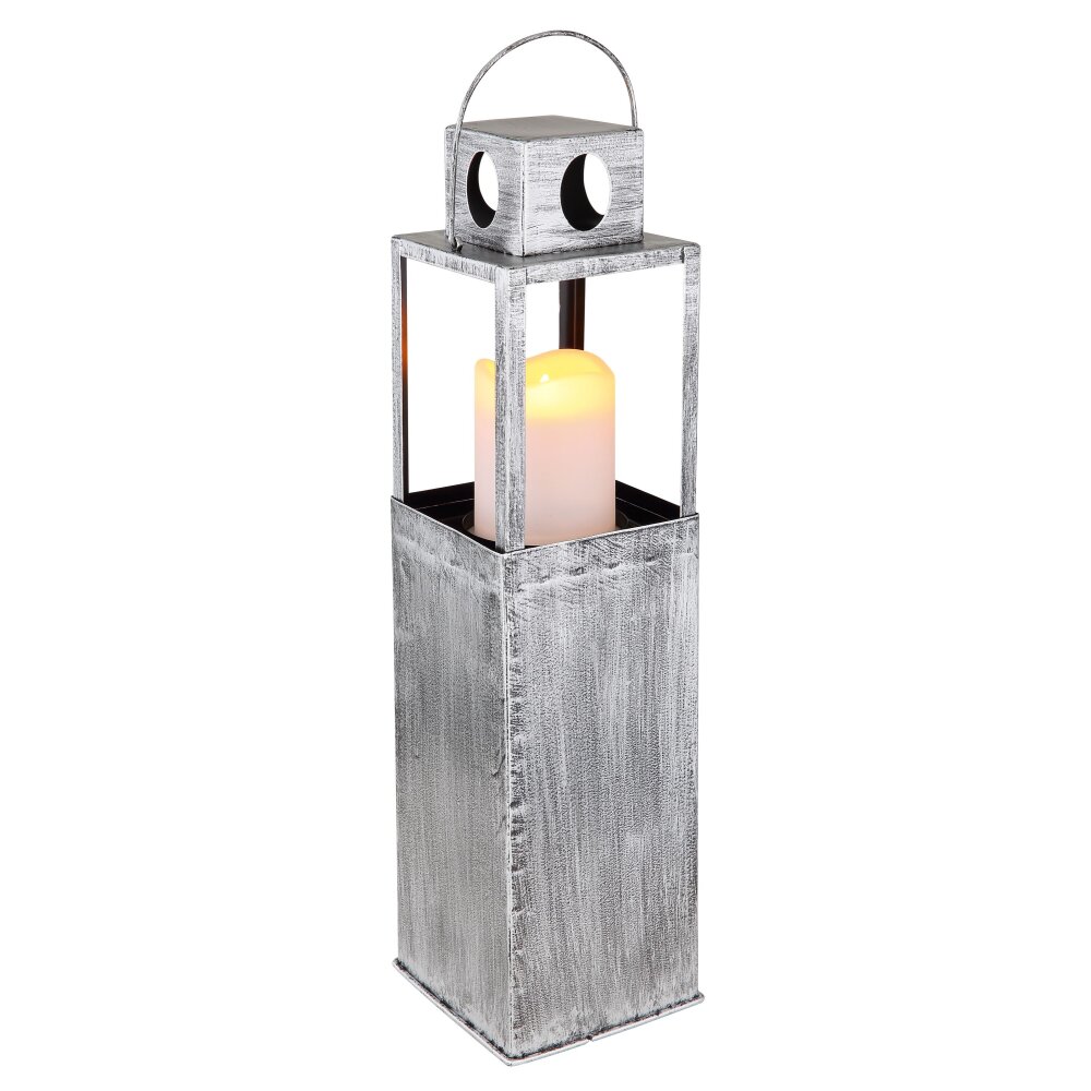 Globo Lampada solare LED Argento Brunito, 1-Luce main product photo