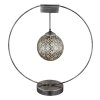 Globo Lampada solare LED Argento Brunito, Nero, 1-Luce