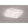 Fischer & Honsel Hero Plafoniera LED Bianco, 1-Luce, Telecomando, Cambia colore