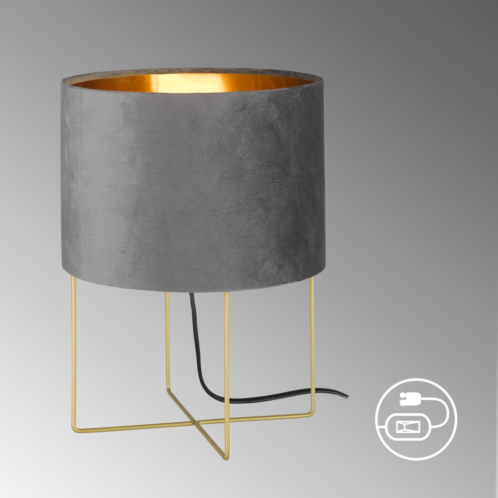 Fischer & Honsel Aura Lampada da tavolo Oro, 1-Luce main product photo