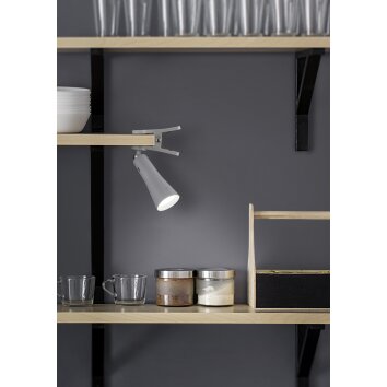 Reality Maxi Lampada da tavolo LED Grigio, 1-Luce