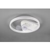 Reality Borgholm ventilatore da soffitto LED Bianco, 1-Luce, Telecomando