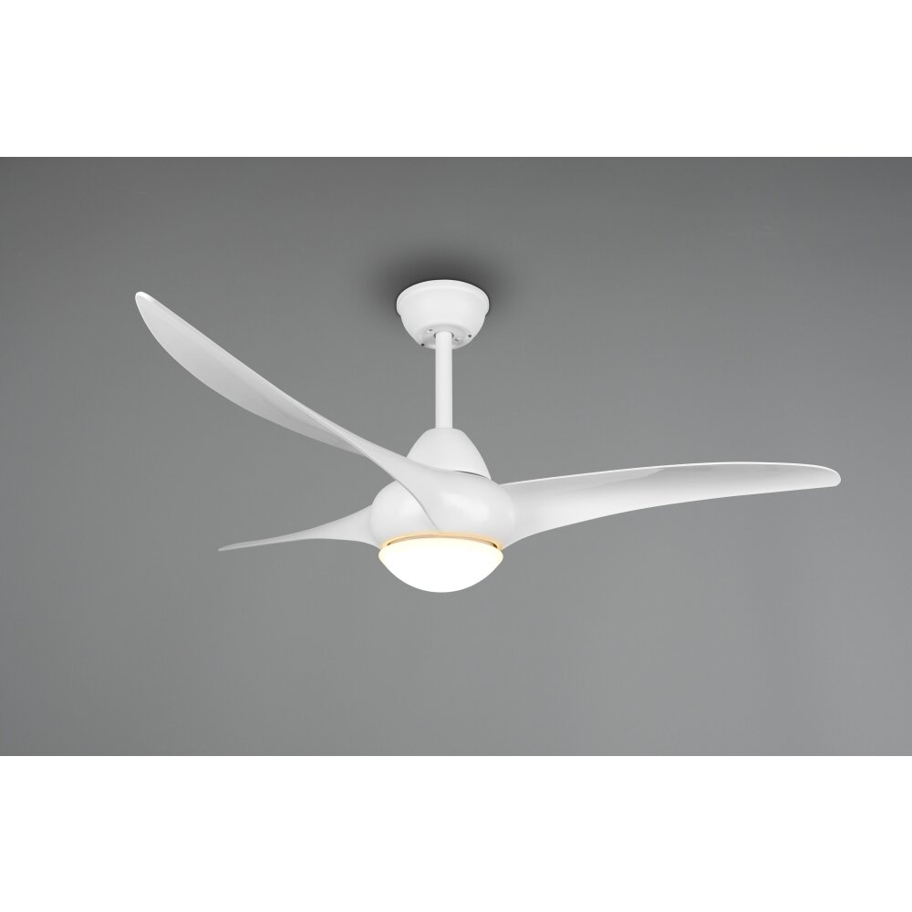 Reality Alesund ventilatore da soffitto LED Bianco, 1-Luce, Telecomando main product photo