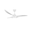 Reality Alesund ventilatore da soffitto LED Bianco, 1-Luce, Telecomando