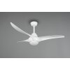 Reality Alesund ventilatore da soffitto LED Bianco, 1-Luce, Telecomando