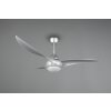 Reality Alesund ventilatore da soffitto LED Titanio, 1-Luce, Telecomando