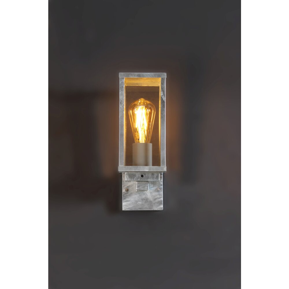 Lutec KARO Applique da esterno Zincato, 1-Luce main product photo