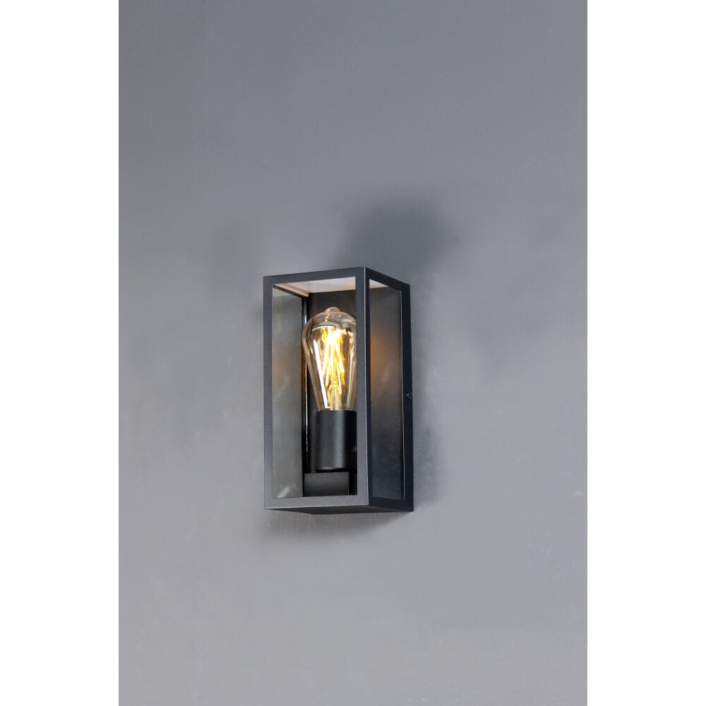 Lutec KARO Applique da esterno Nero, 1-Luce main product photo