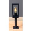 Lutec KARO Lampioncino Segnapasso Nero, 1-Luce