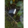 Lutec GINBO Faretto da giardino LED Nero, 1-Luce, Sensori di movimento, Cambia colore