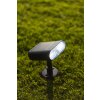 Lutec GINBO Faretto da giardino LED Nero, 1-Luce, Sensori di movimento, Cambia colore