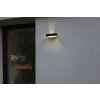 Lutec FADI Applique da esterno LED Nero, 1-Luce, Sensori di movimento