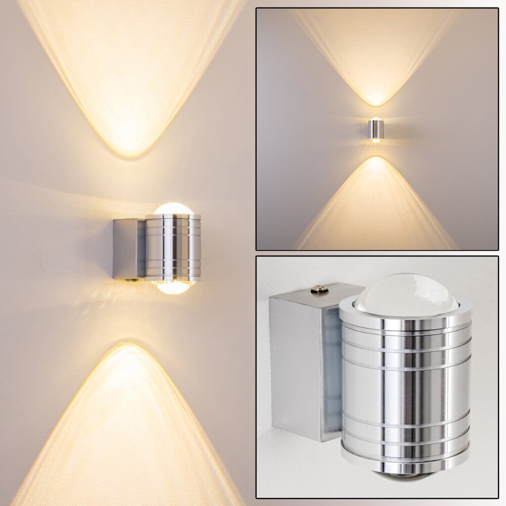 Florenz Lampada bagno LED Alluminio, 2-Luci main product photo