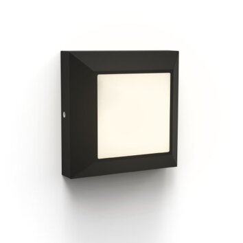 Lutec HELENA Applique da esterno LED Nero, 1-Luce