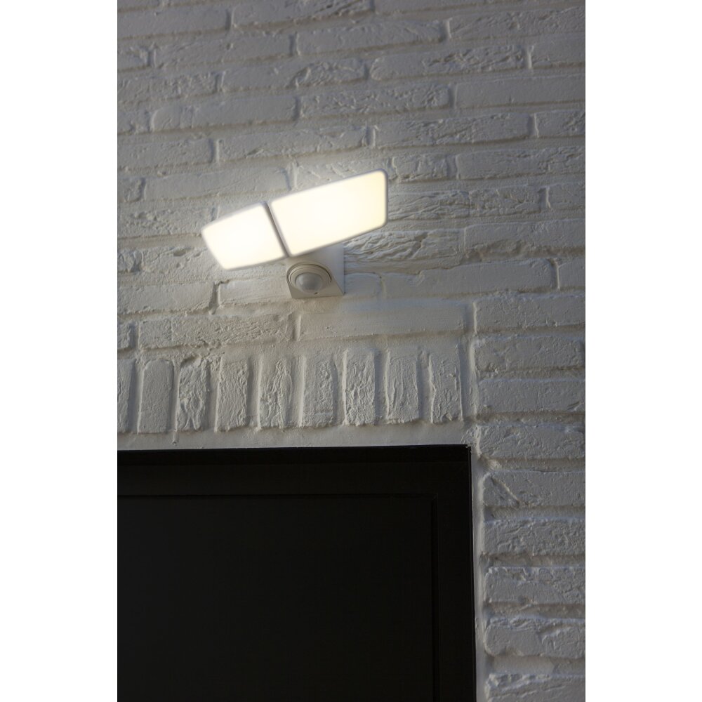 Lutec ARTICA Applique da esterno LED Bianco, 1-Luce, Sensori di movimento main product photo