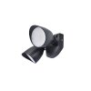 Lutec SHRIMP Applique da esterno LED Nero, 1-Luce