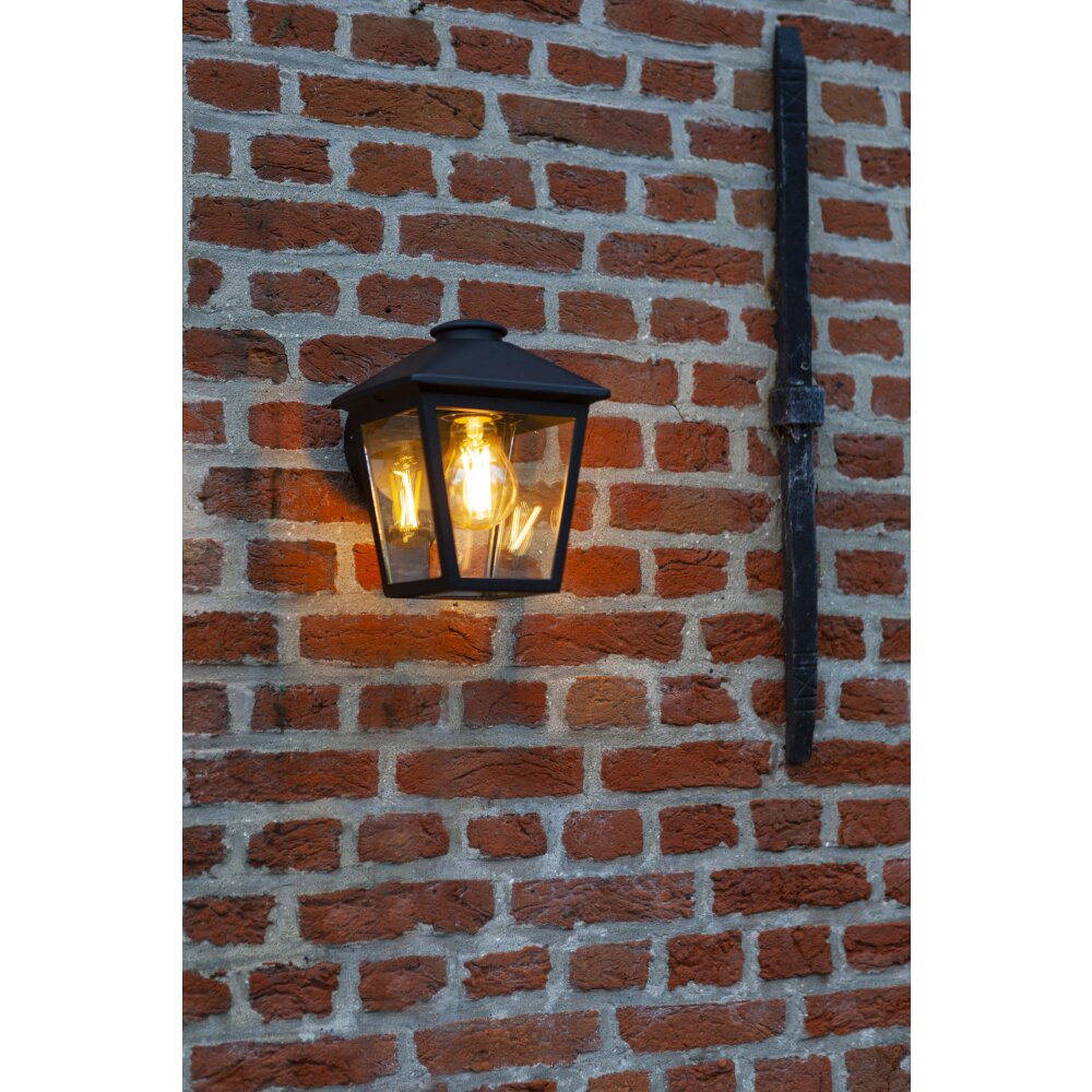 Lutec ZAGO Applique da esterno Nero, 1-Luce main product photo