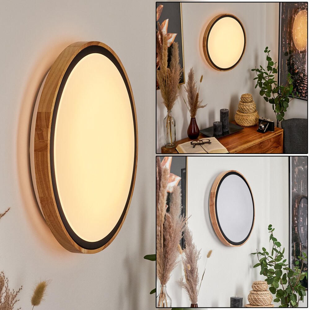 Corinto Applique LED Écru, Nero, 1-Luce main product photo