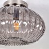 Chapal Plafoniera Nichel opaco, 1-Luce