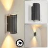 Cebuentos Applique da esterno Antracite, 2-Luci